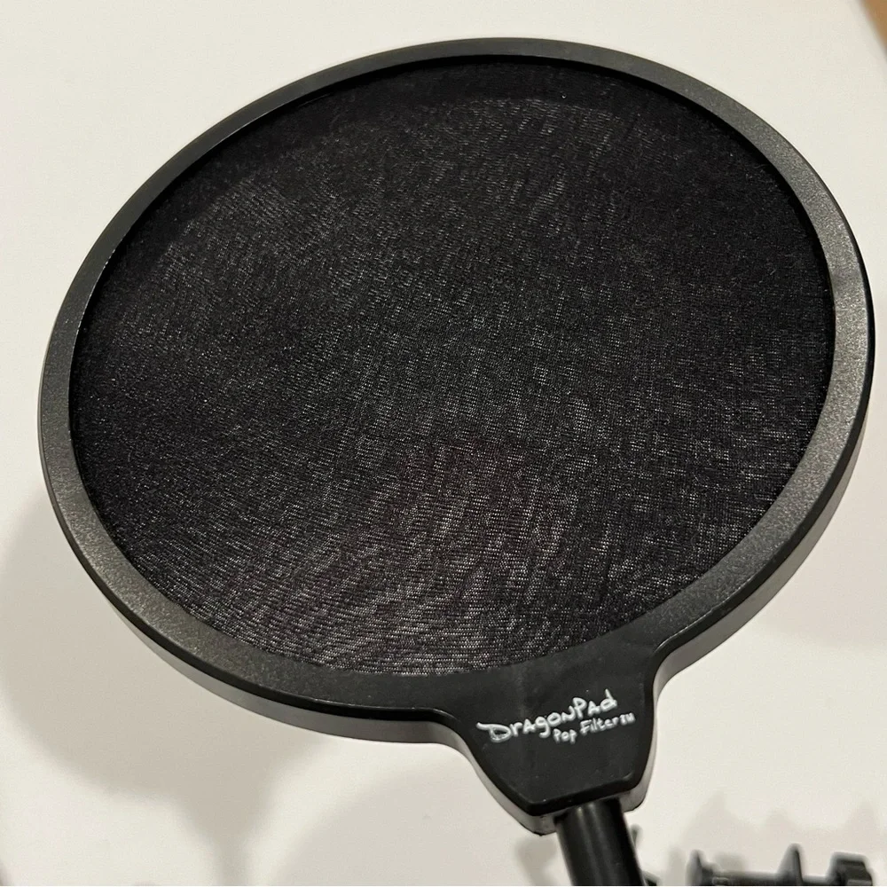 Blue Snowball Microphone & Pop Guard